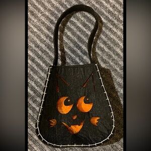 Kid's Orange & Black Halloween Bag